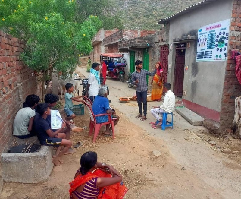 Prevention of forest fires in and around Rajgir Wildlife Sanctuary